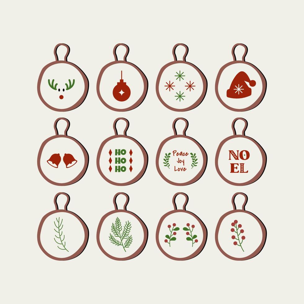 Christmas Illustration Bundle vector