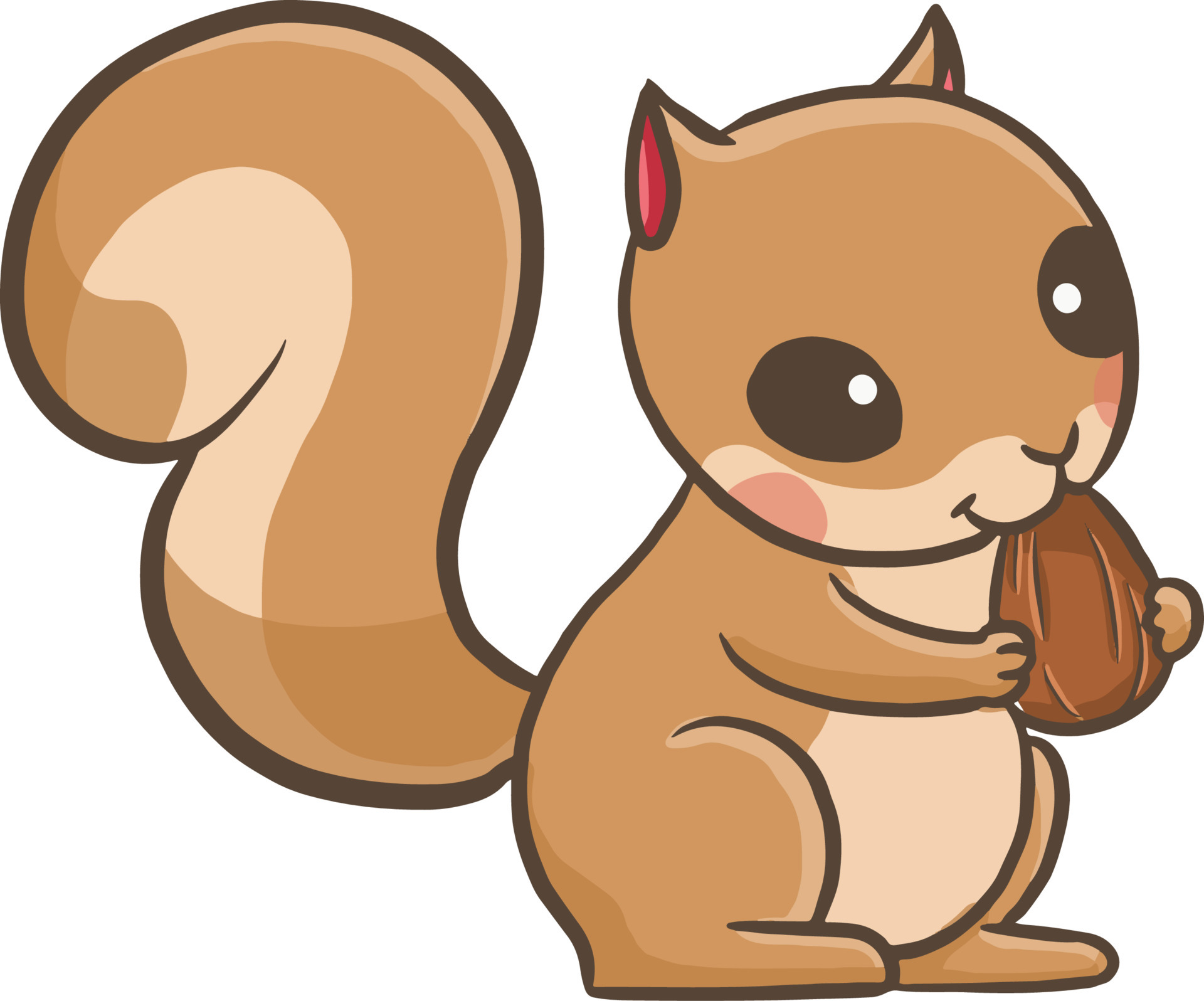 Cartoon squirrel cute illustration clipart kawaii animal wildlife 4950059 Vector Art at Vecteezy Cartoon squirrel cute illustration clipart kawaii animal wildlife 4950059 Vector Art at Vecteezy