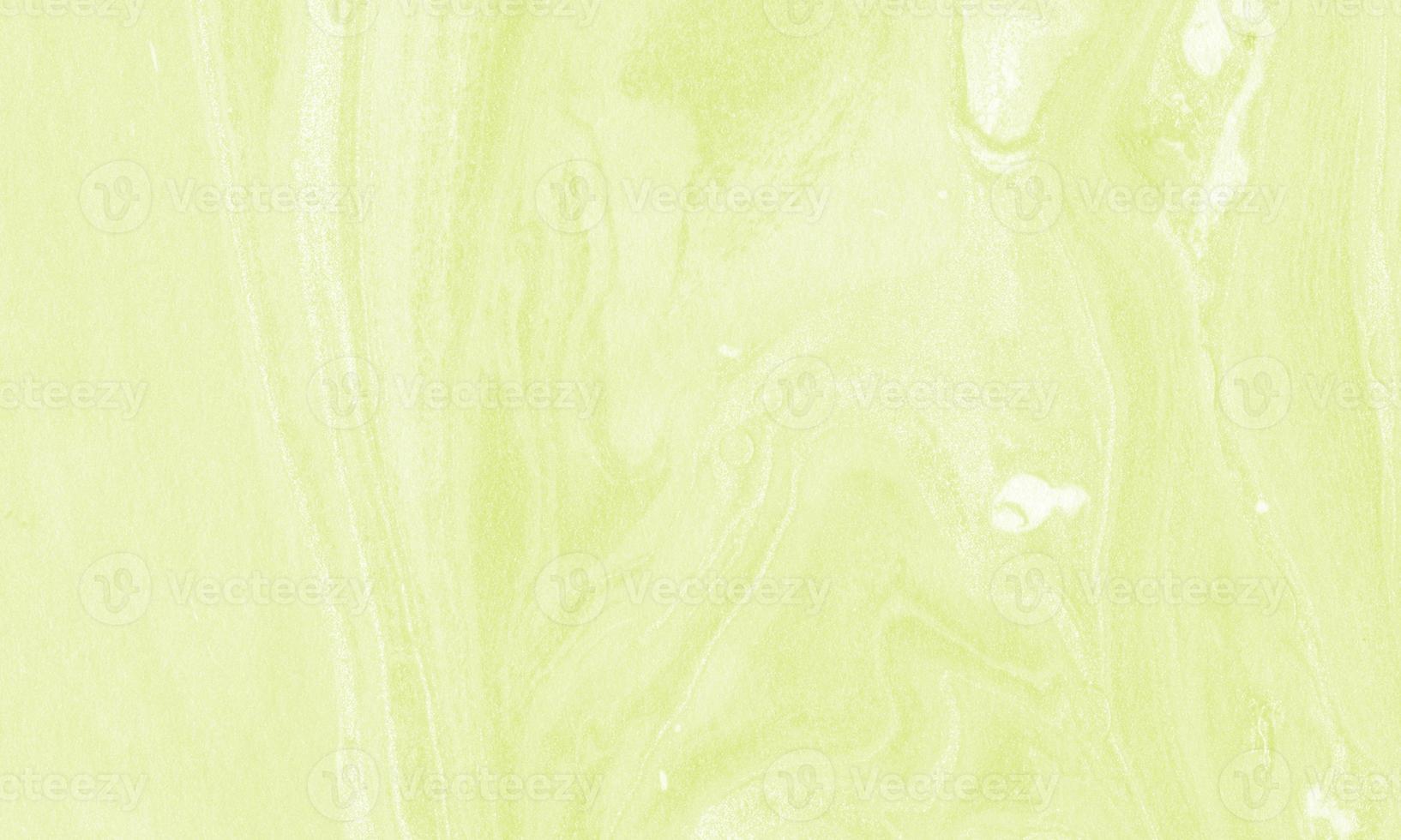 Abstract liquid marble painting background print with lime color photo