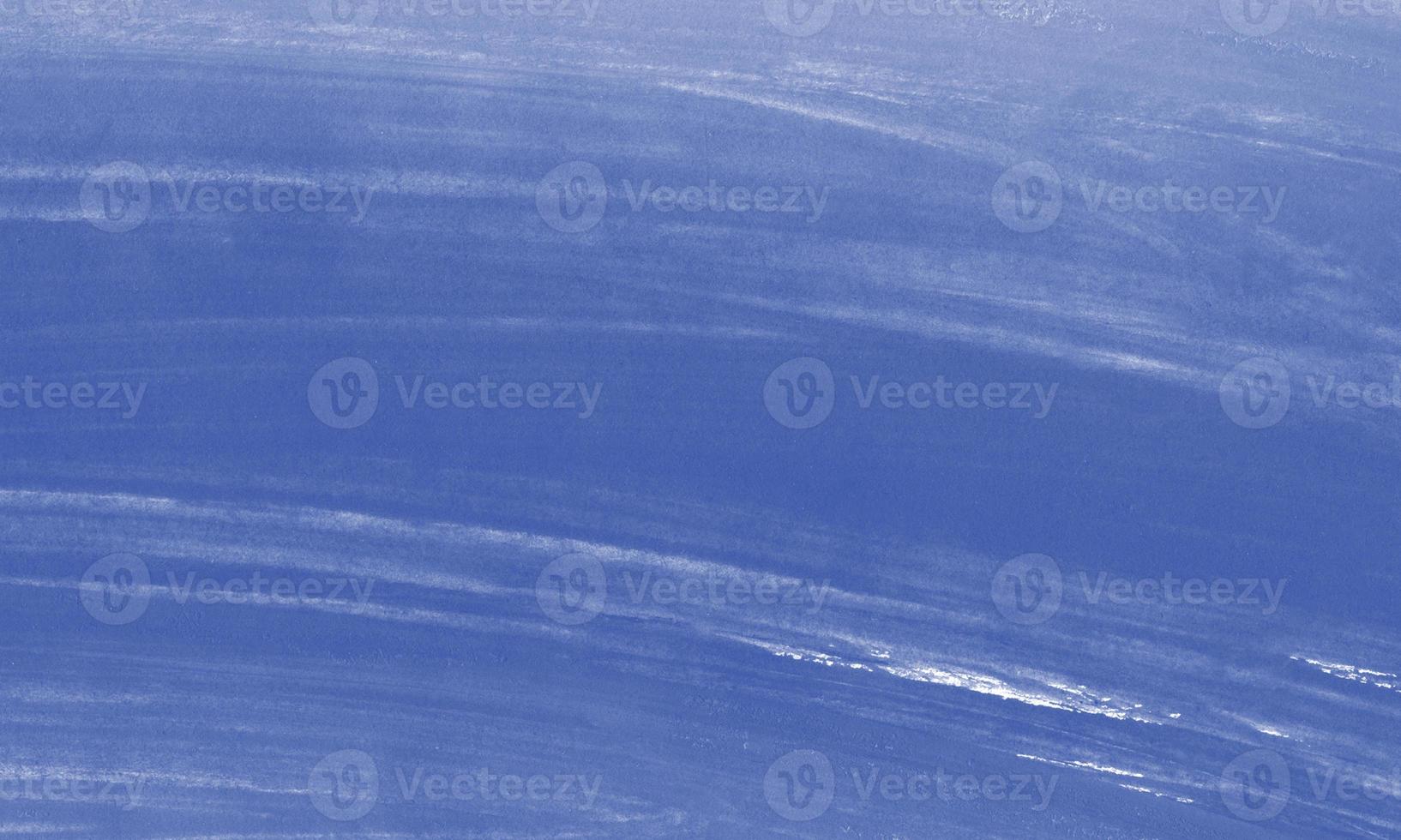 Creative abstract hand painted background with cerulean color photo