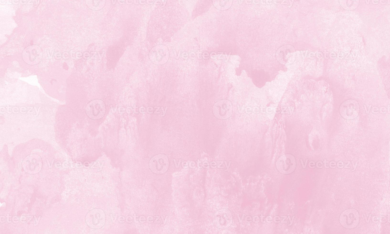 Creative abstract hand painted background with ribbon pink color photo