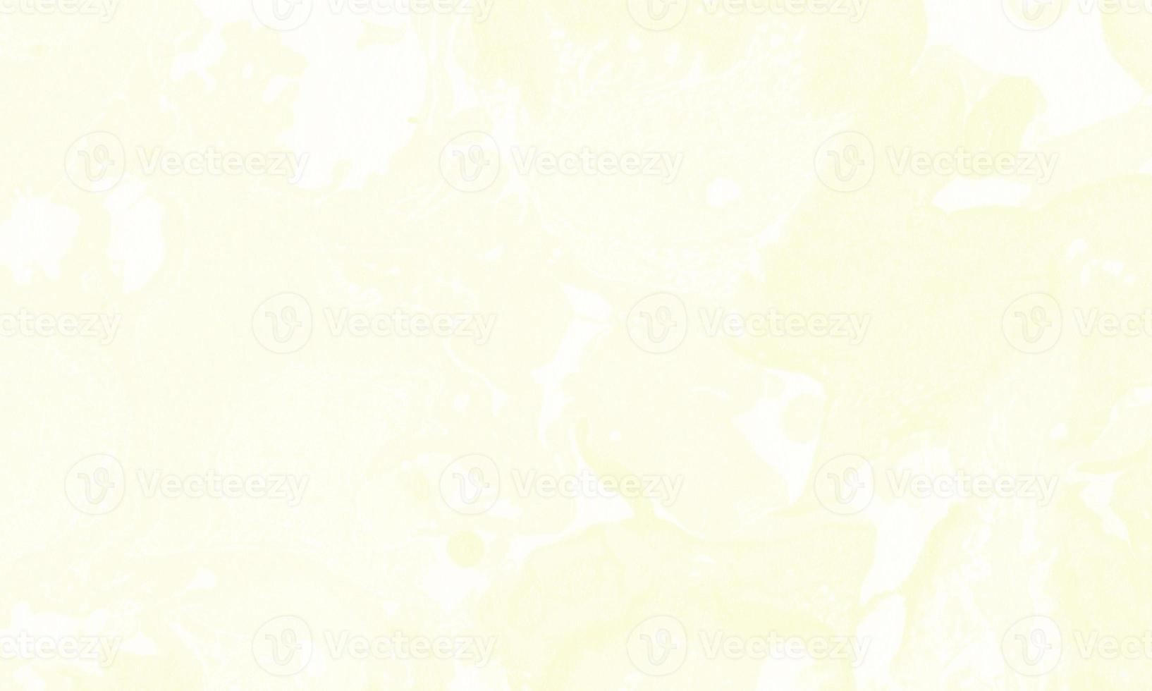 Abstract liquid marble painting background print with light yellow color photo