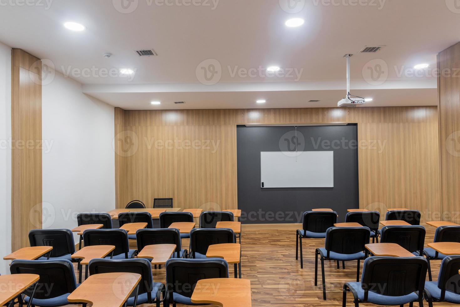 empty lecture, training and presentation room. classroom photo