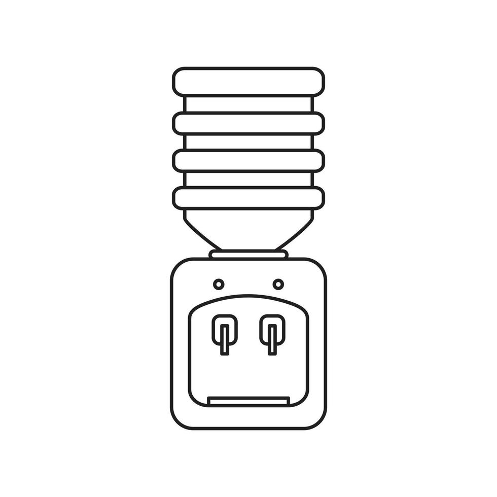 Dispenser icon template black color editable. vector