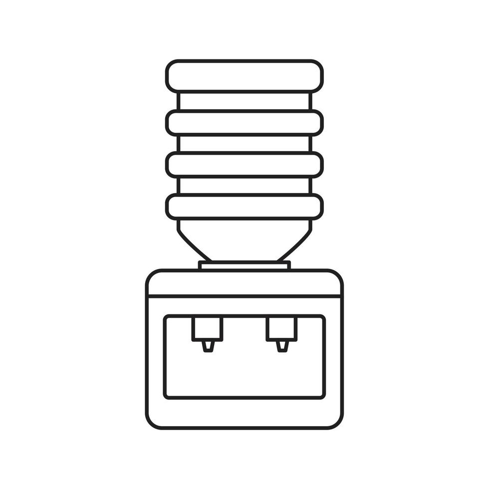 Dispenser icon template black color editable. vector