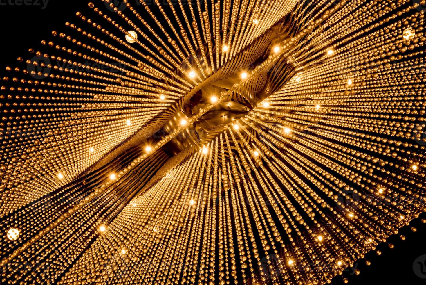 Luxury Chandelier Light pattern background photo