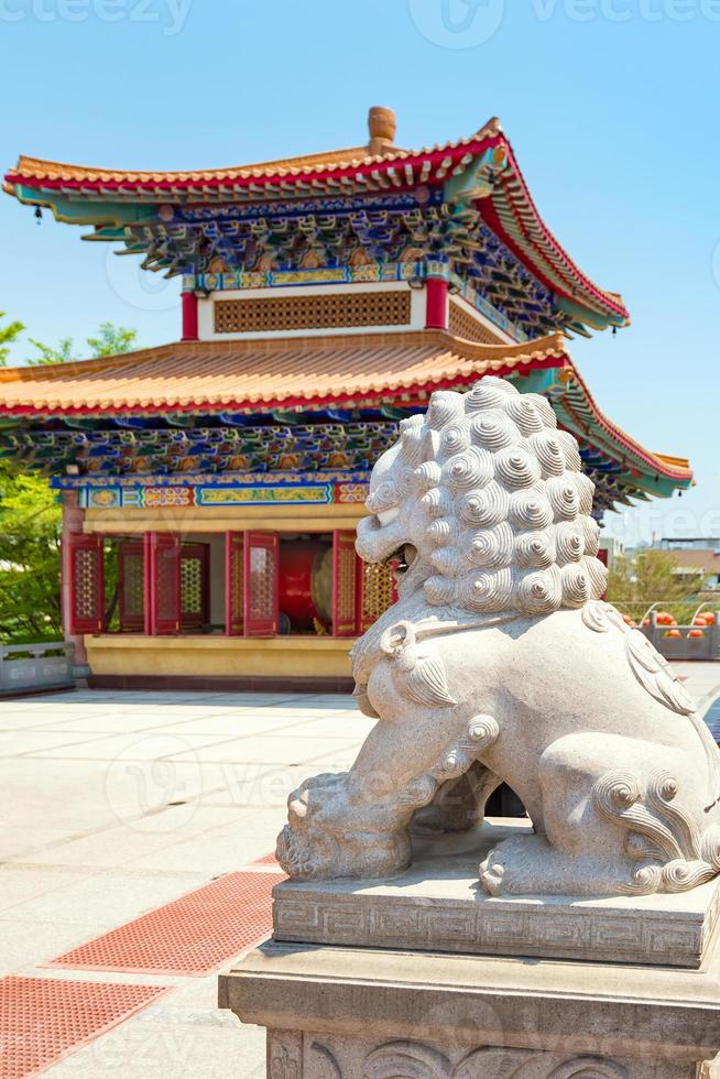 Architecture of Chinese temple in Thailand. The public domain or treasure of Buddhism, no restrict in copy or use photo