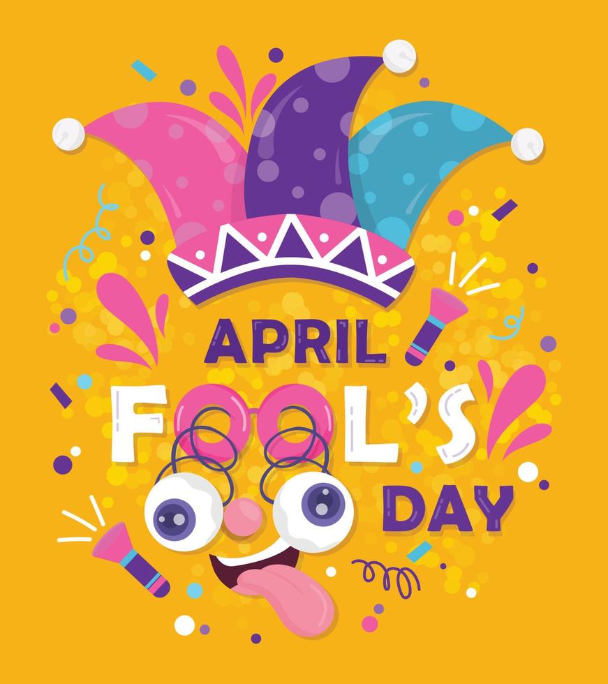 April Fool's Day Celebration vector