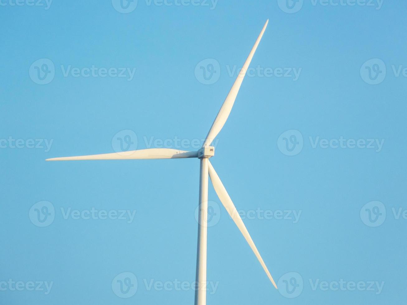 Wind Turbine Technology The electricity generating turbine of the Electricity Generating Authority. photo