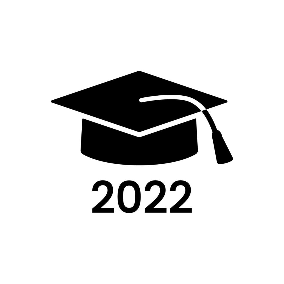 School hat vector line icon