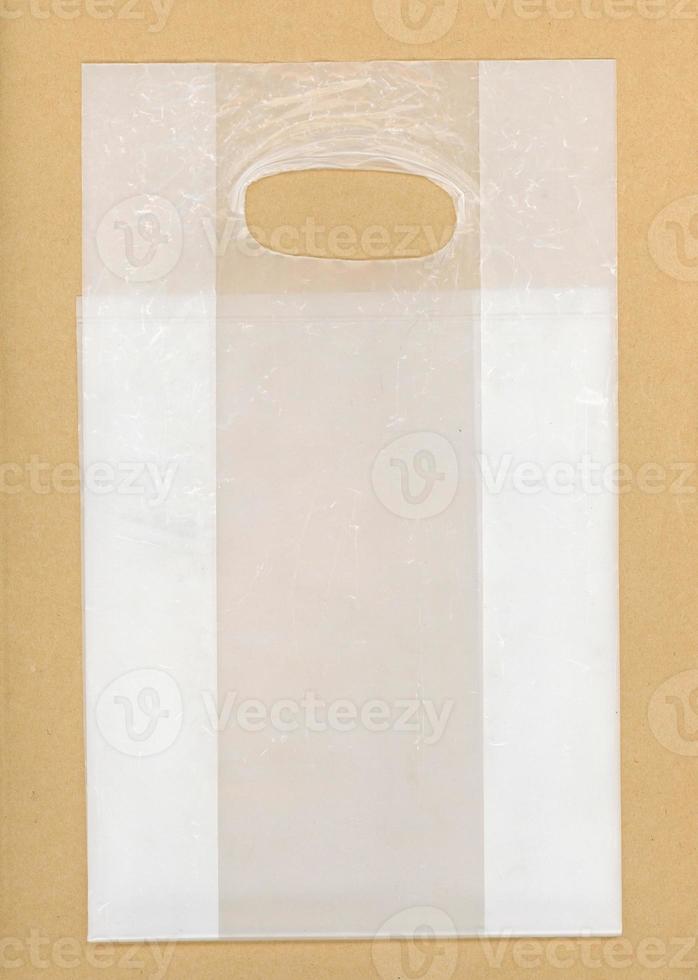 transparent plastic bag photo