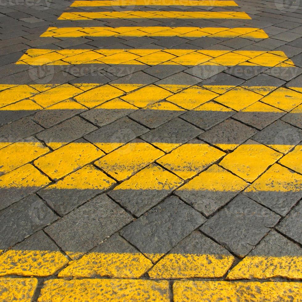 Zebra crossing sign photo