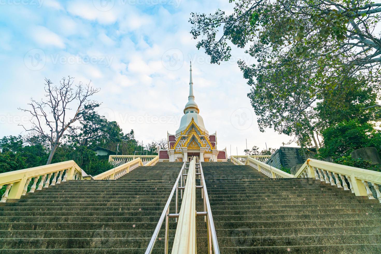 beautiful architecture at Khao Takiab Temple, Hua Hin photo