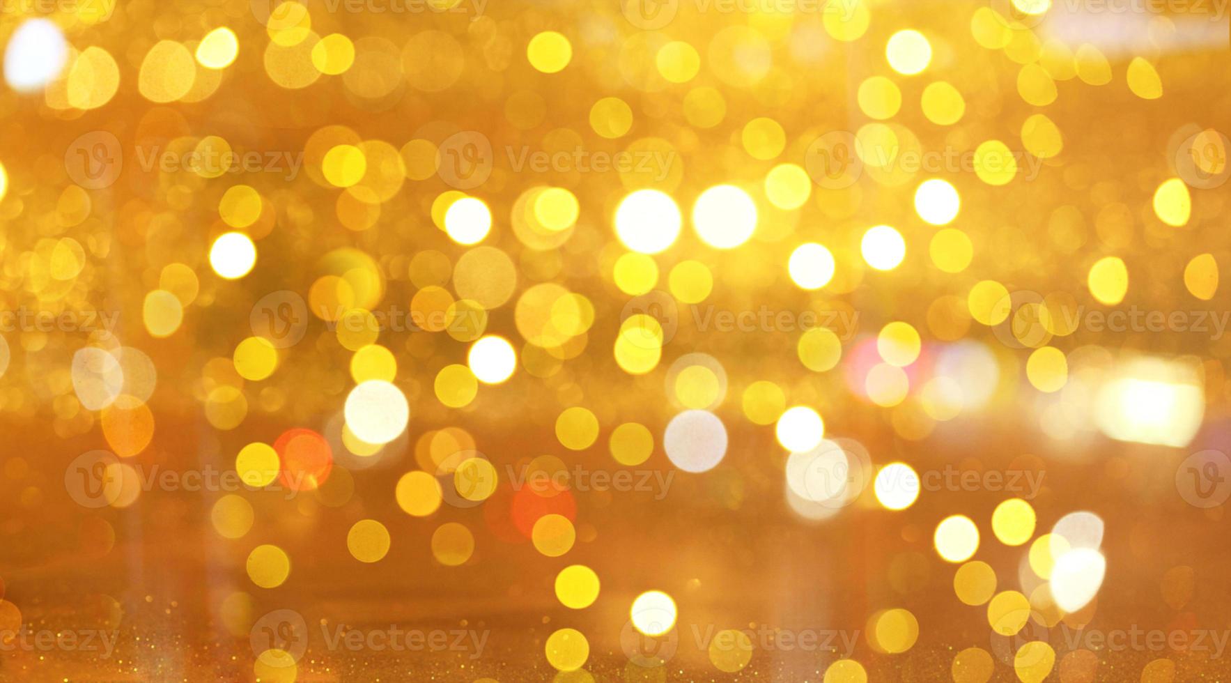 Sparkling lights, bokeh festive background with texture. photo