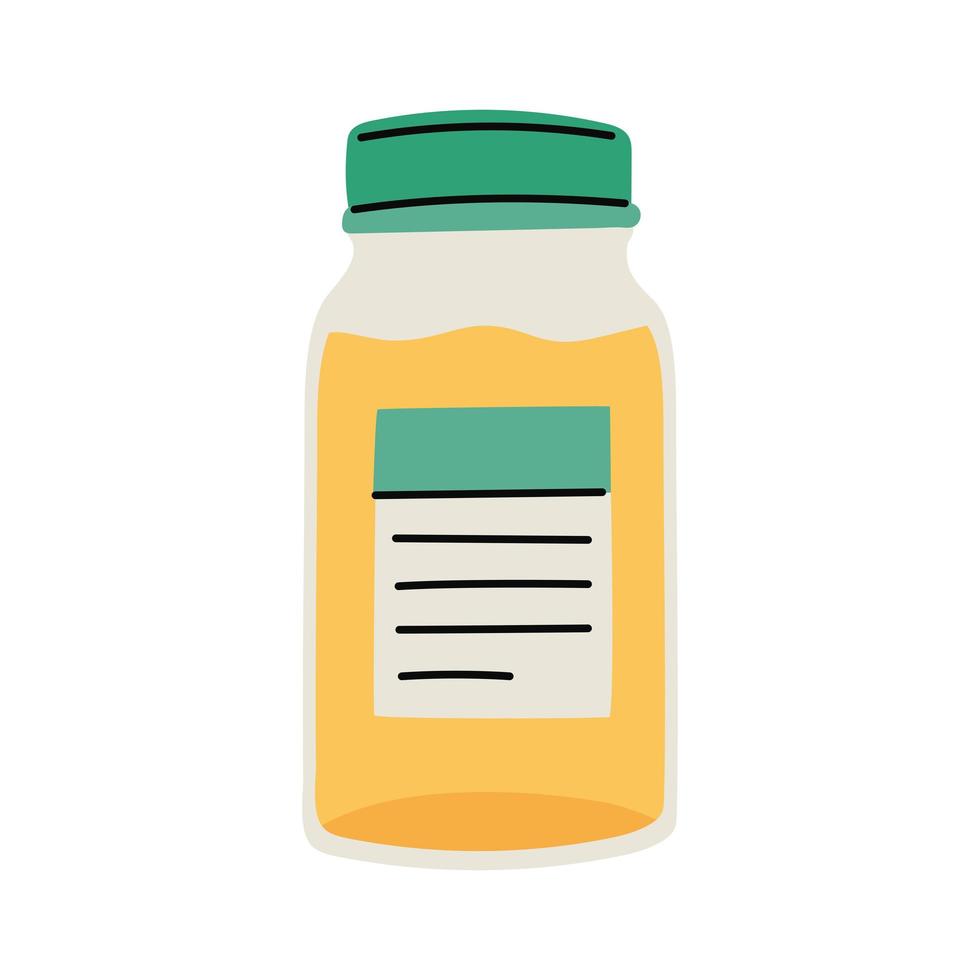 urine test bottle vector