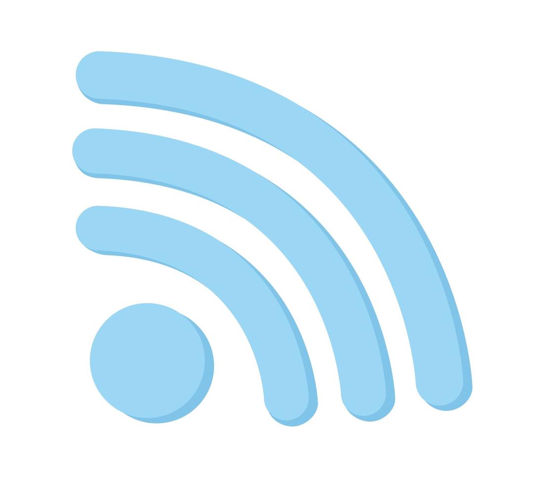 wifi signal icon vector