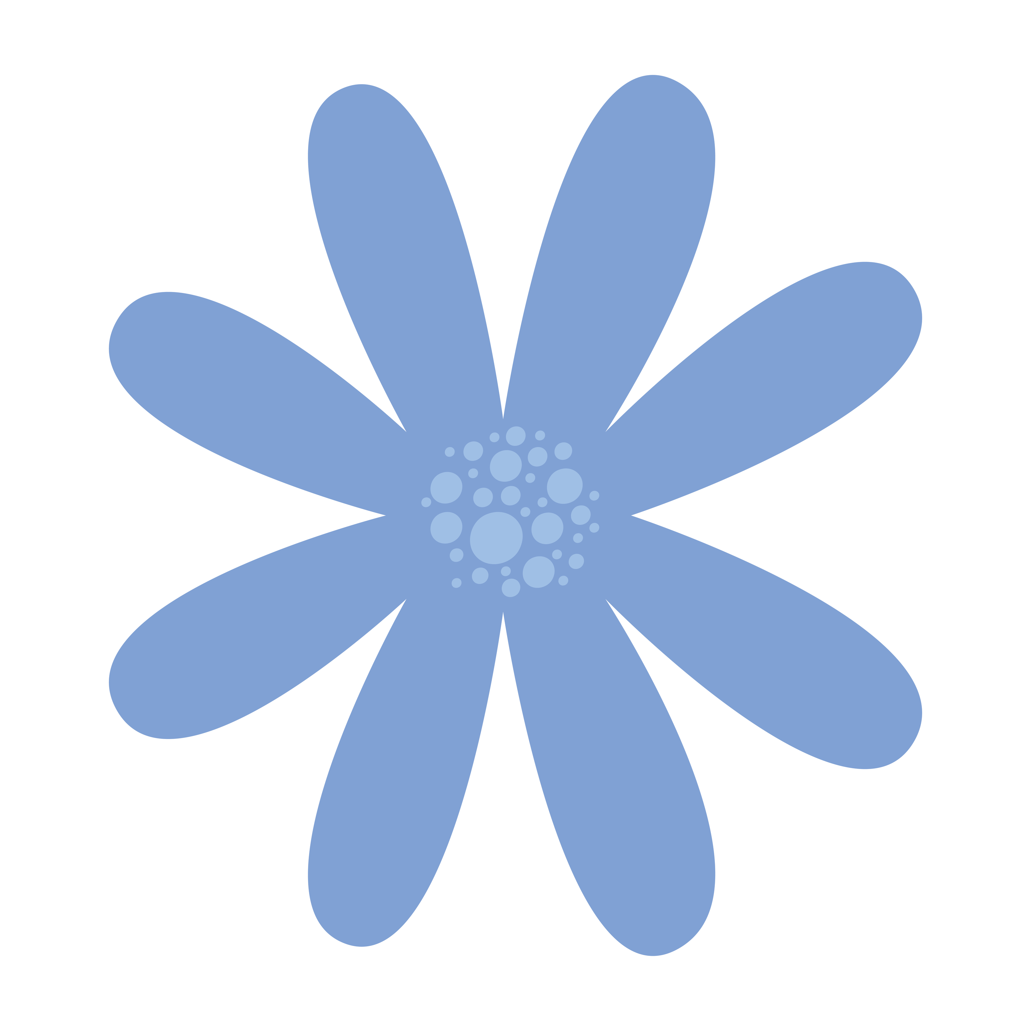 blue flower design 4959753 Vector Art at Vecteezy