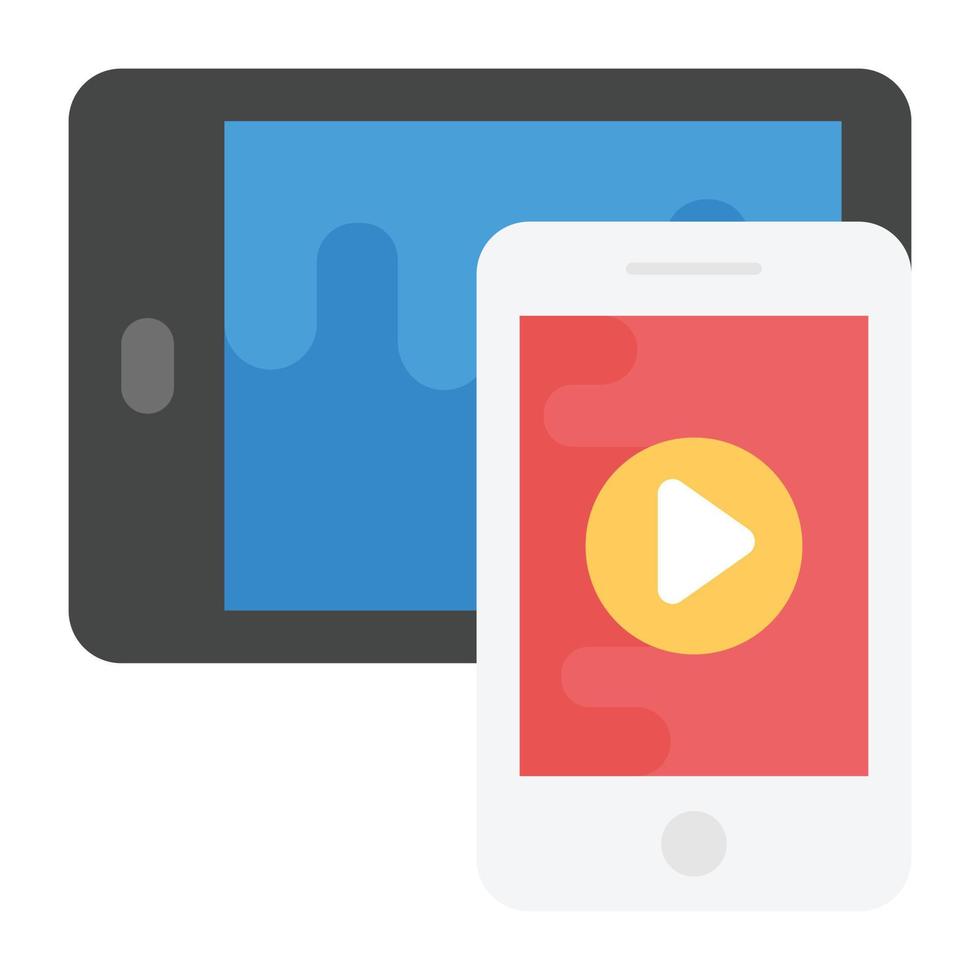 Mobile Media Concepts 4960191 Vector Art at Vecteezy