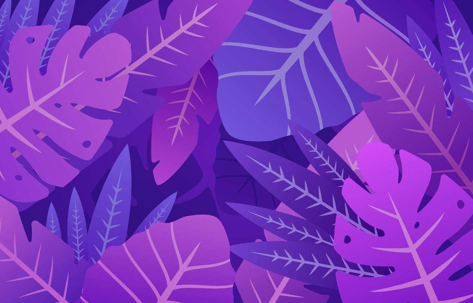 fondo tropical morado vector