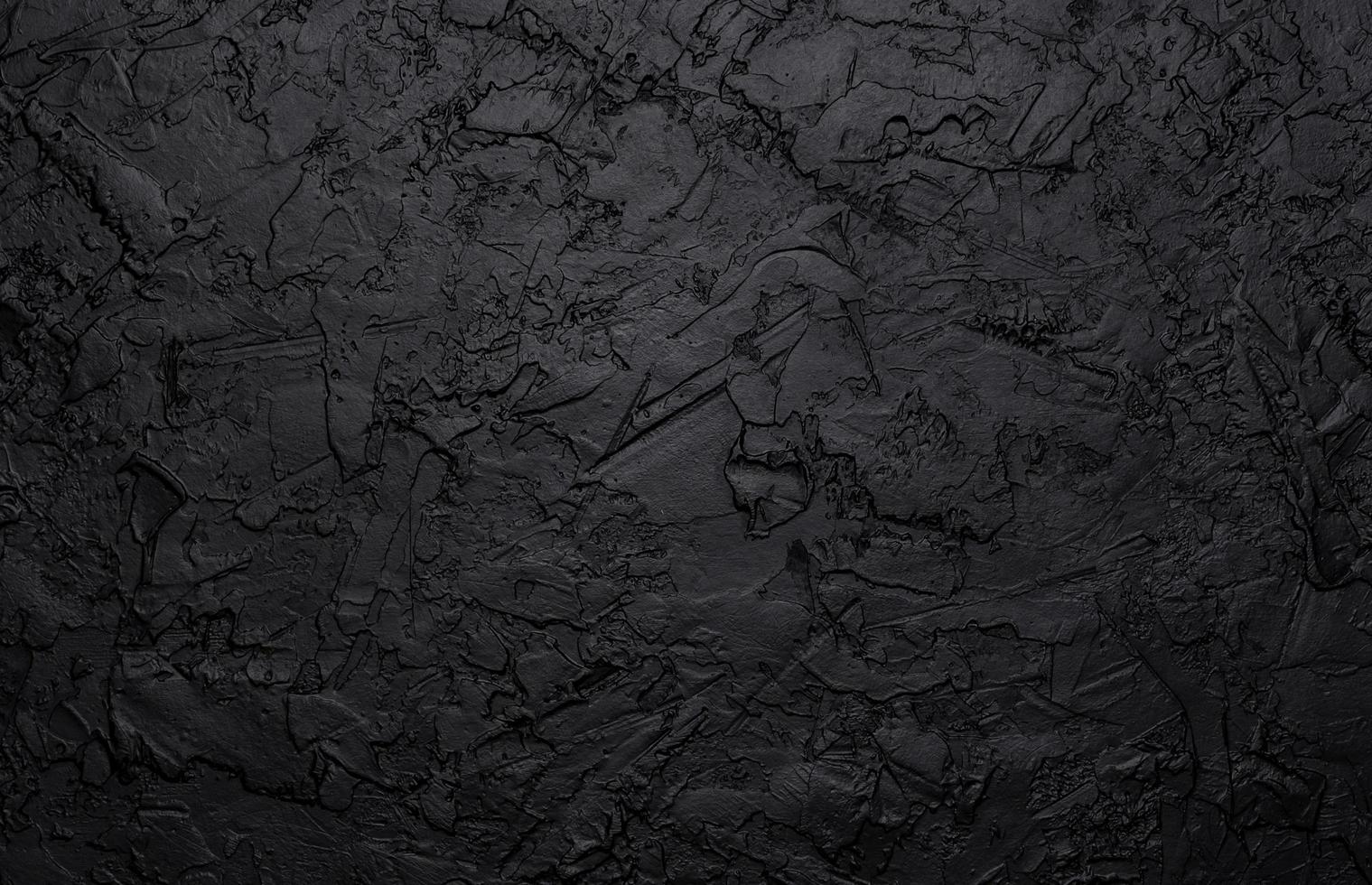 Black stone texture, dark slate background, top view photo