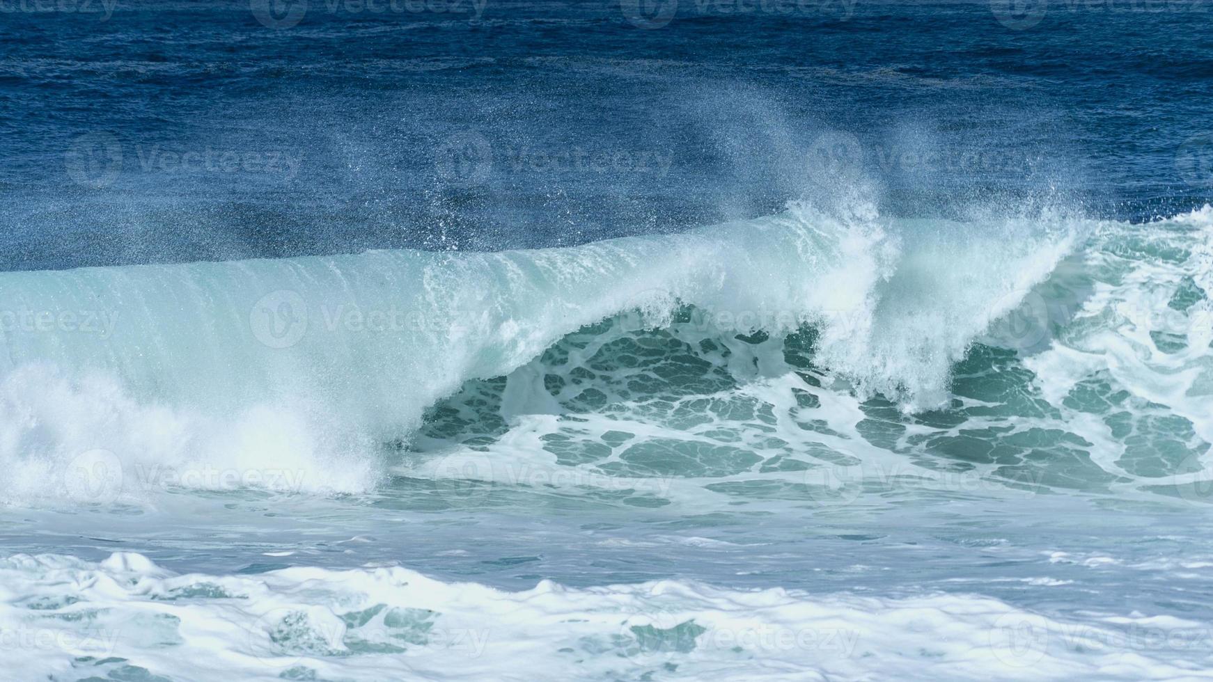 waves on the north coast of Gran Canaria photo