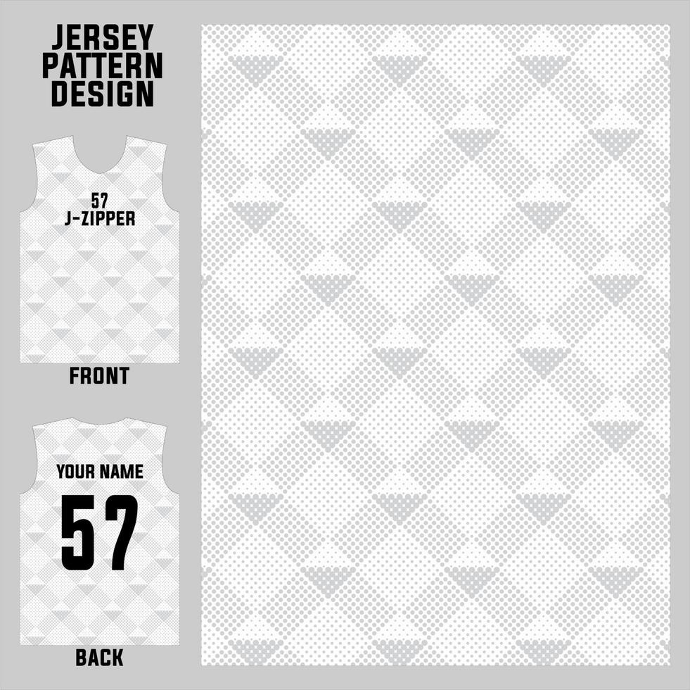Abstract concept vector jersey pattern template for printing or