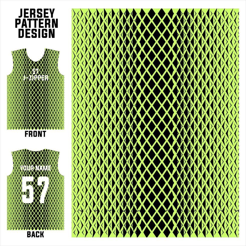 concepto abstracto vector plantilla de patrón de jersey para impresión o sublimación uniformes deportivos fútbol voleibol baloncesto deportes electrónicos ciclismo y pesca