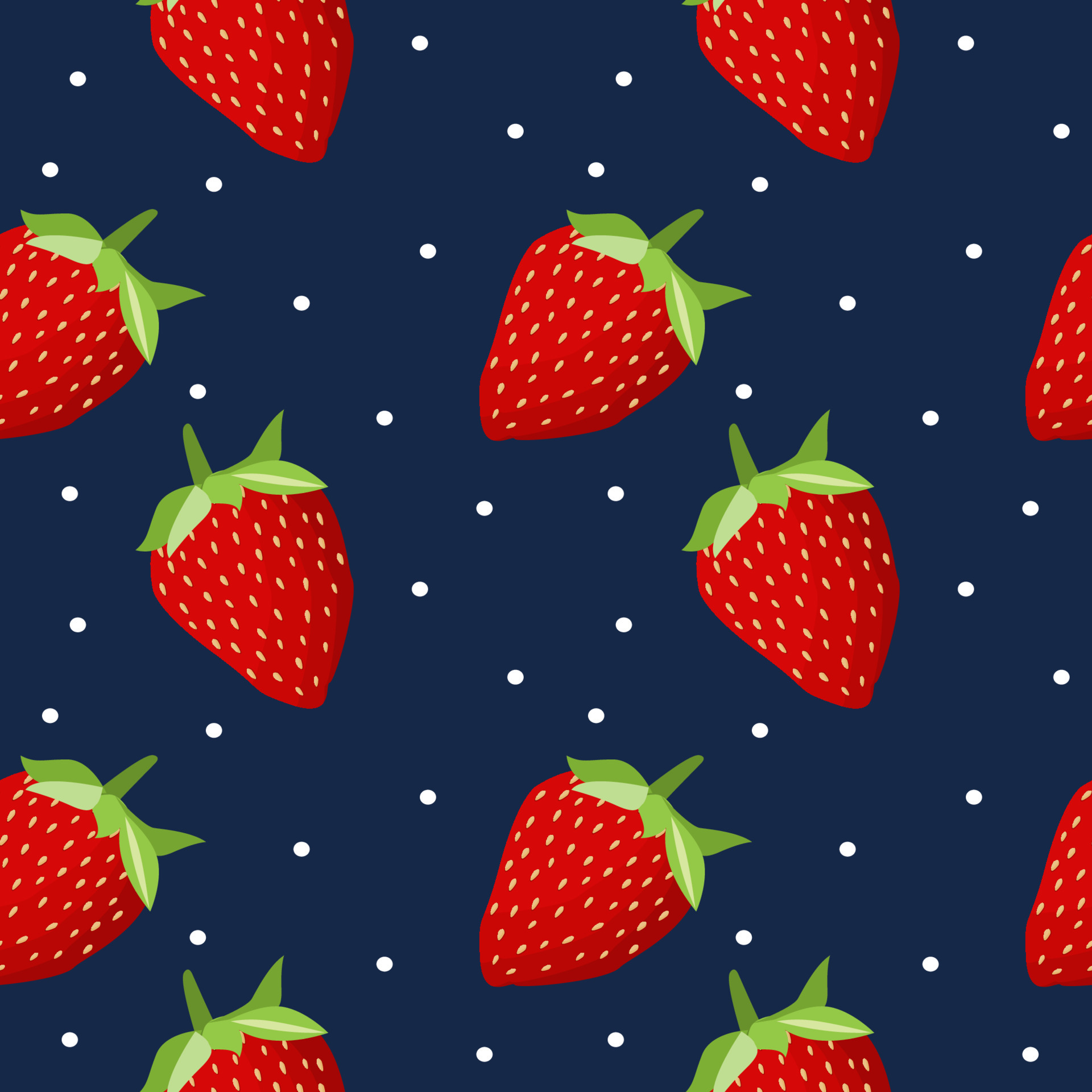 Cute strawberry cartoon seamless pattern vector Background design for kids  decorating wallpaper wrapping paper fabric backdrop 4964501 Vector Art  at Vecteezy
