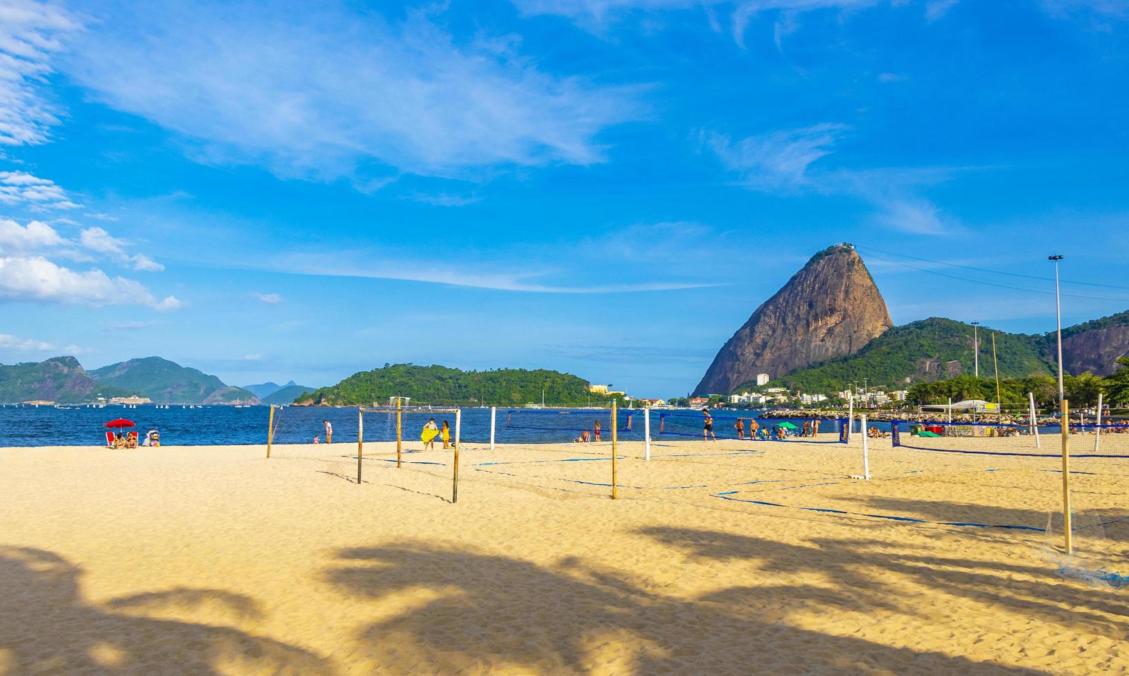 montaña pan de azúcar pao de acucar flamengo río de janeiro brasil. foto