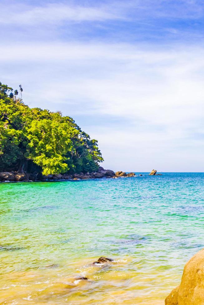 Small sandy beach Lamru Nationalpark Khao Lak Phang-nga Thailand. photo