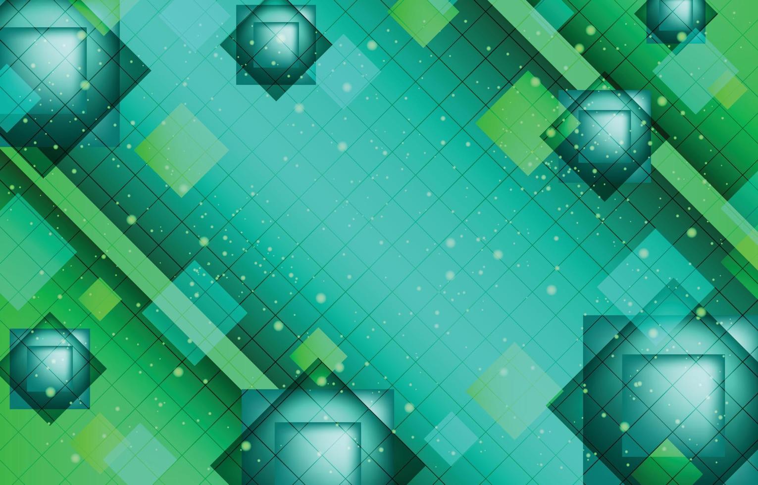 Abstract Green Background Template vector