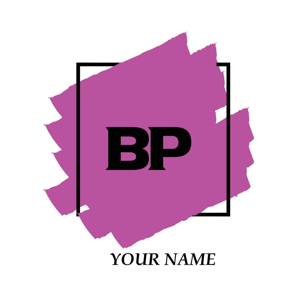 Initial logo template vector illustration