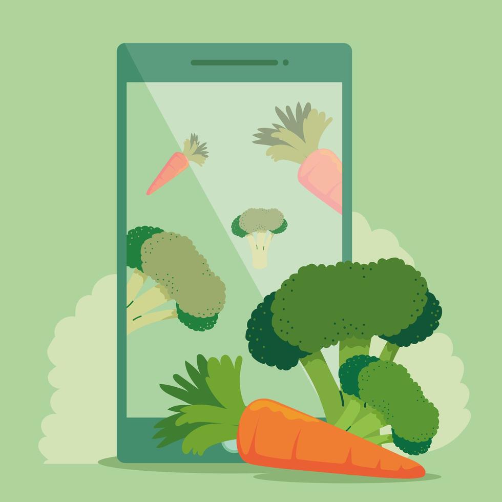 nutrition healthy diet plan vector