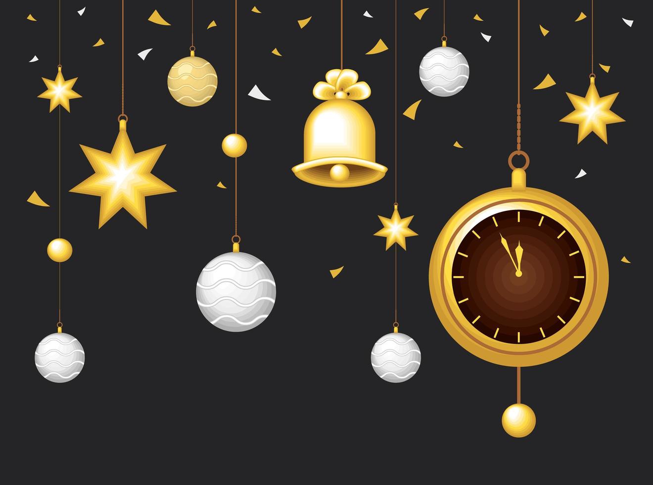 new year season vector