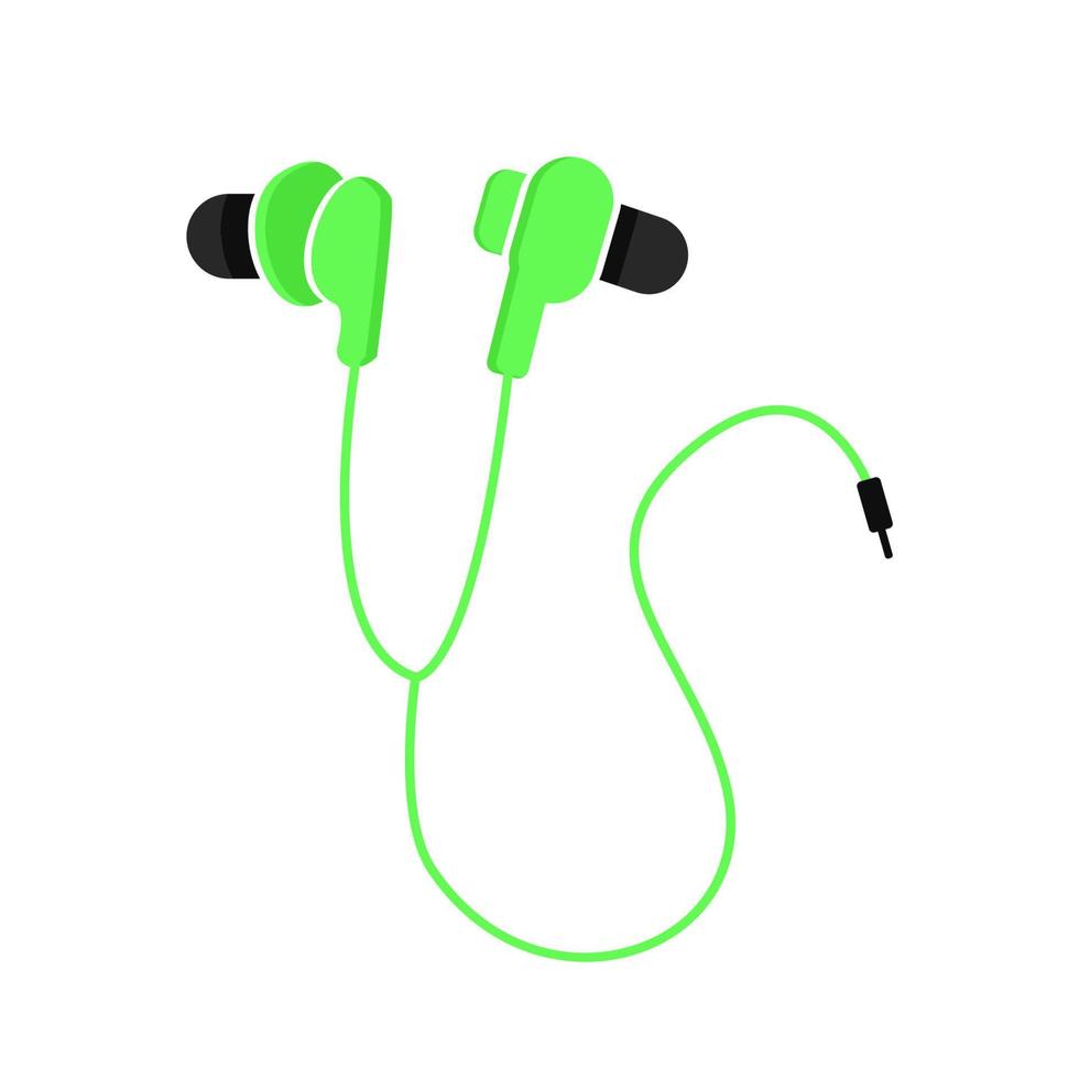 earphone illustration isolated design, earphone vector, earphone simple style design vector