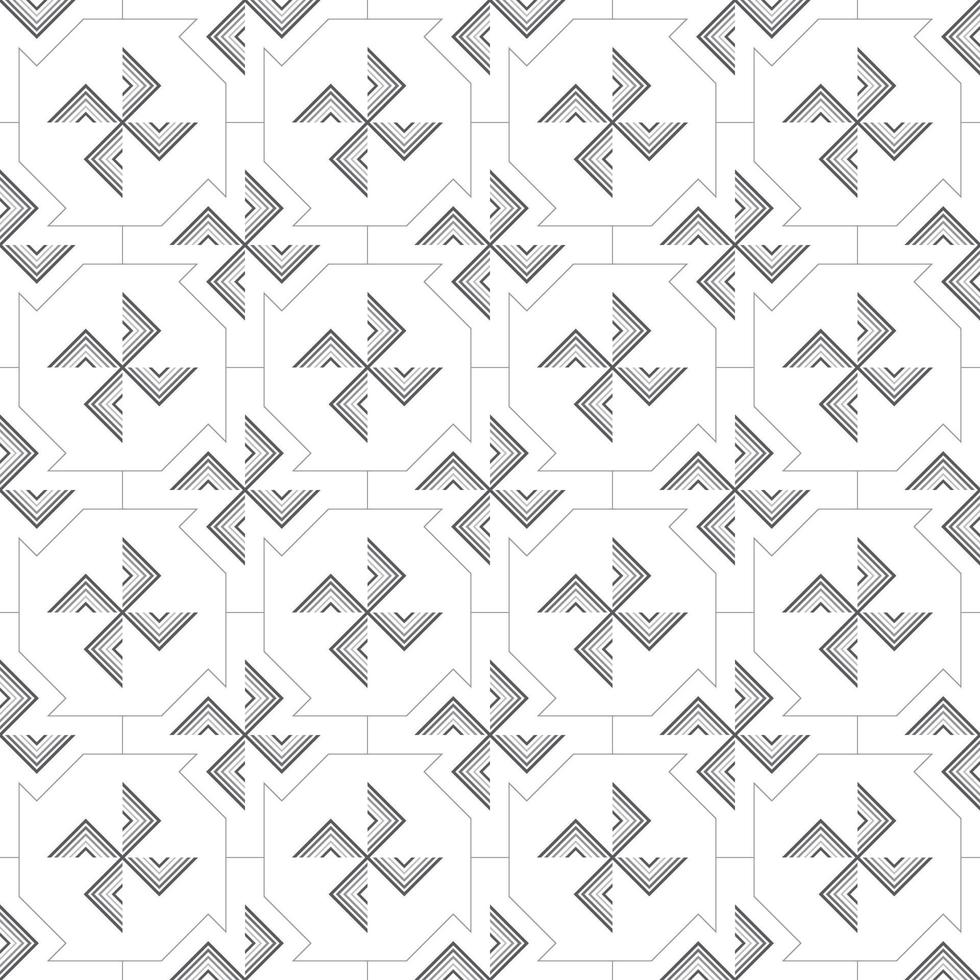 Vintage Geometric seamless pattern vector