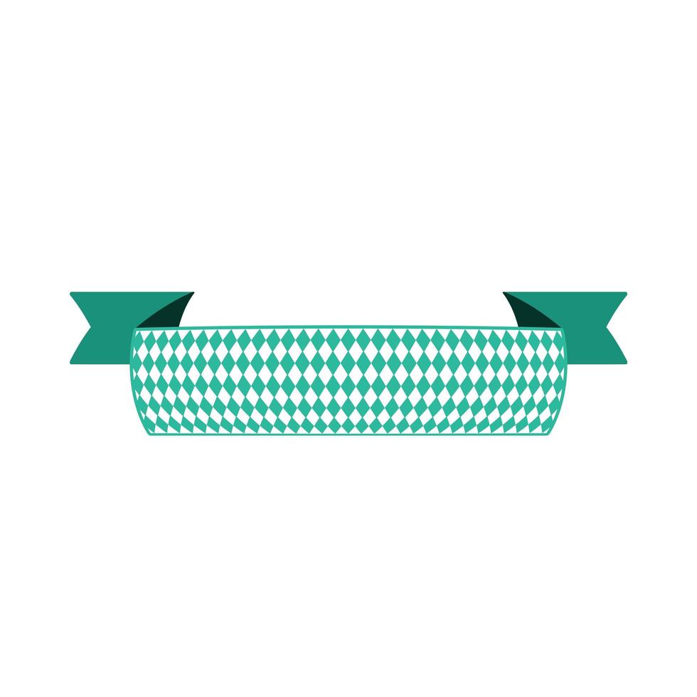 Simple ribbon for banner and headline vector