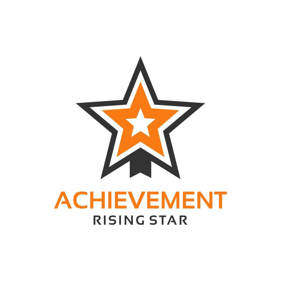 appreciation Star Achievement logo design vector