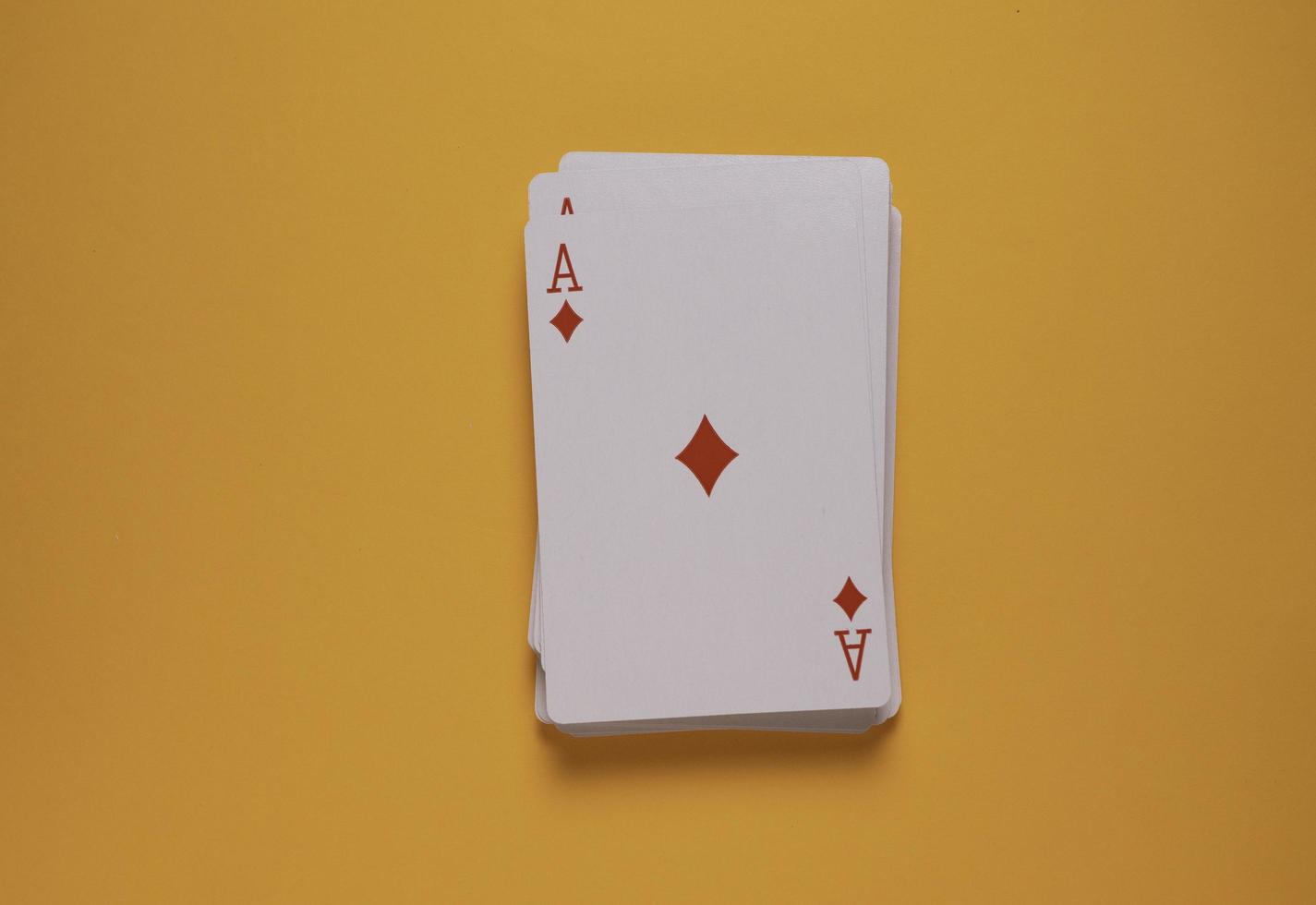 Set of a playing cards photo