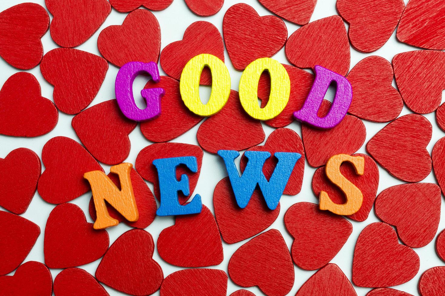 I love good news. photo