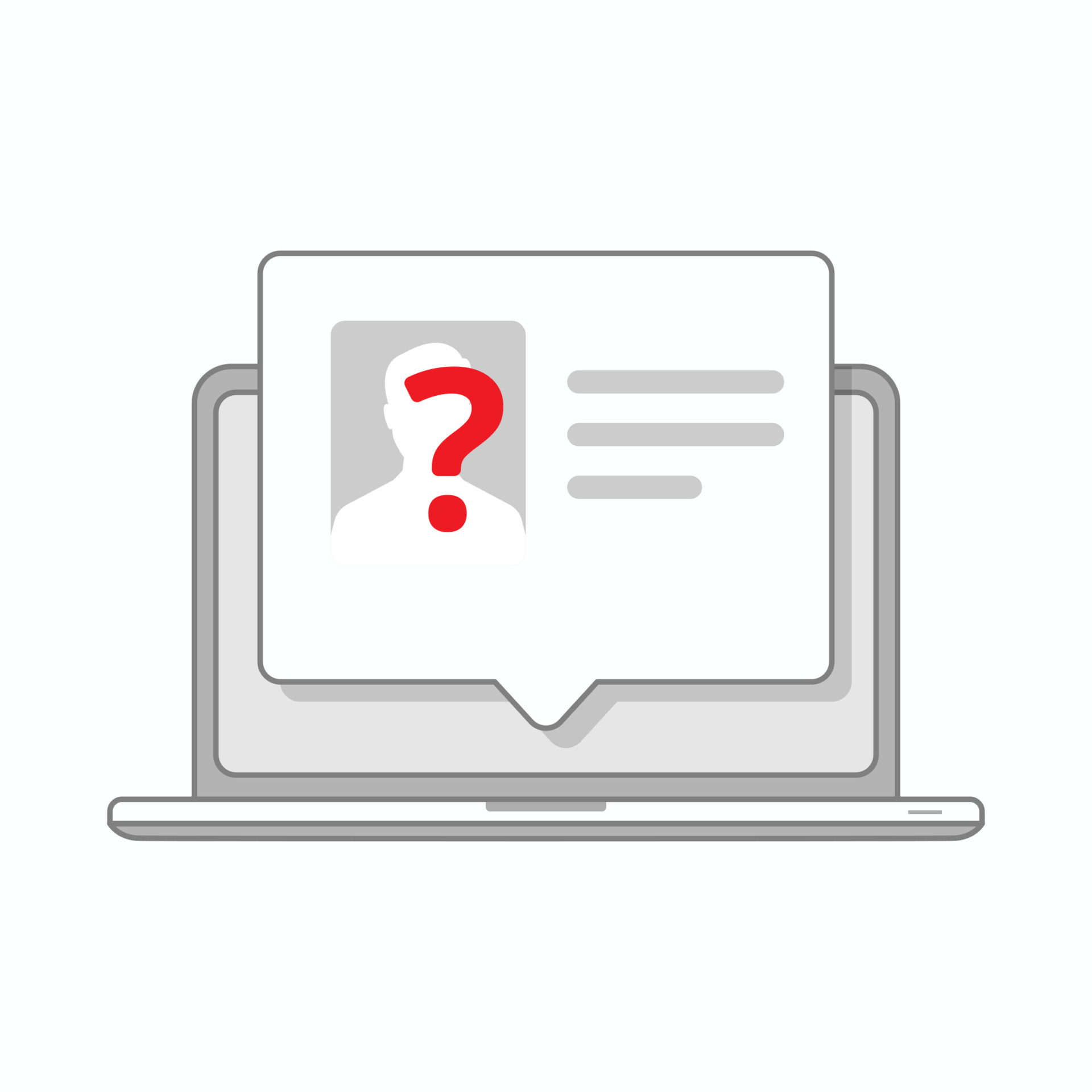 you are not logged in concept illustration flat design vector eps10