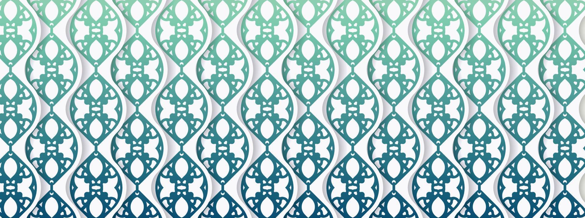 gradation ornament pattern design background vector