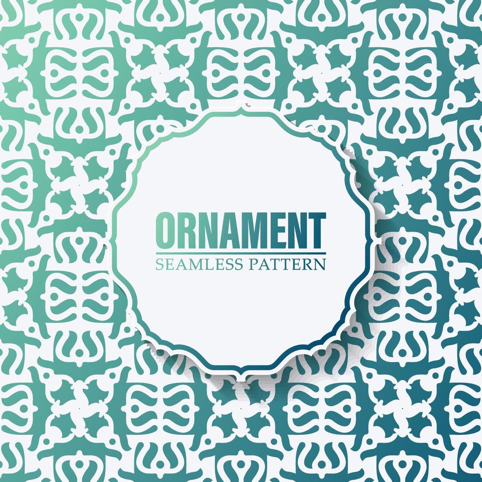 gradation ornament pattern design background vector