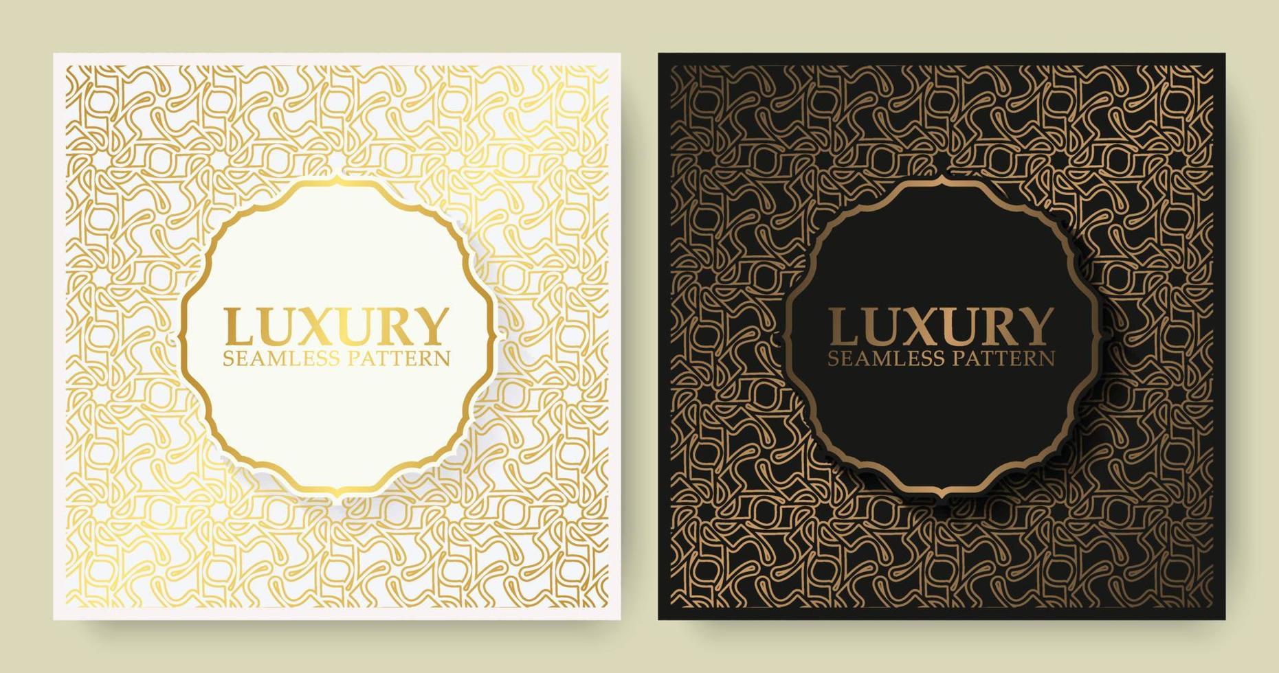 Luxury ornamental pattern texture background vector