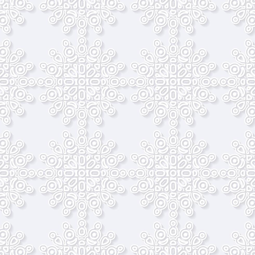 elegant white seamless pattern design vector