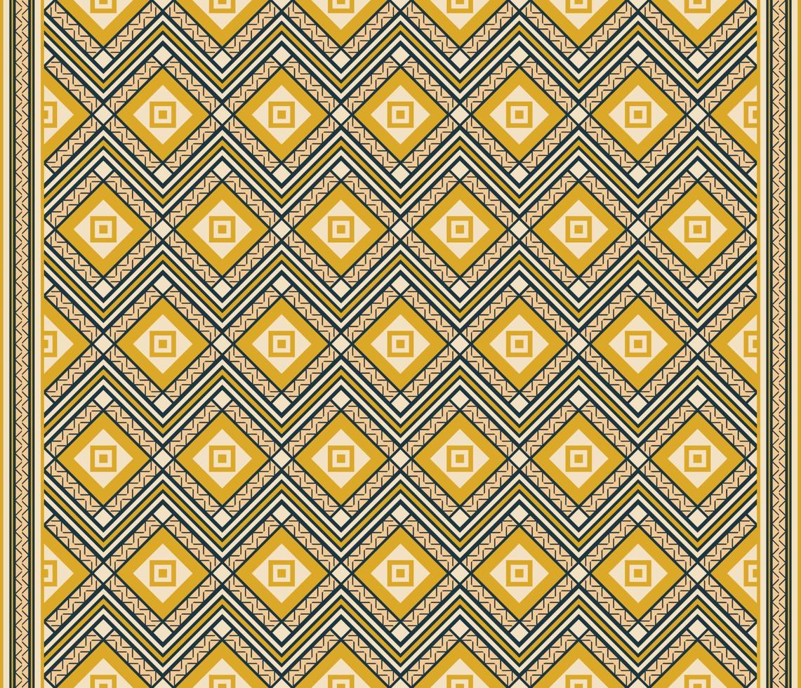 Pattern Ethnic fabric texture Geometric Vector Aztec oriental illustration retro ceramic tile