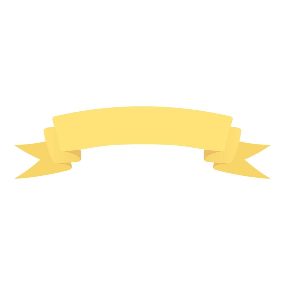 Ribbon label design vector