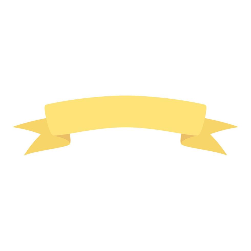 Ribbon label design vector