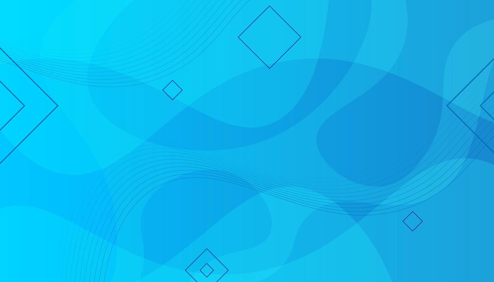 blue gradient geometric shape background vector