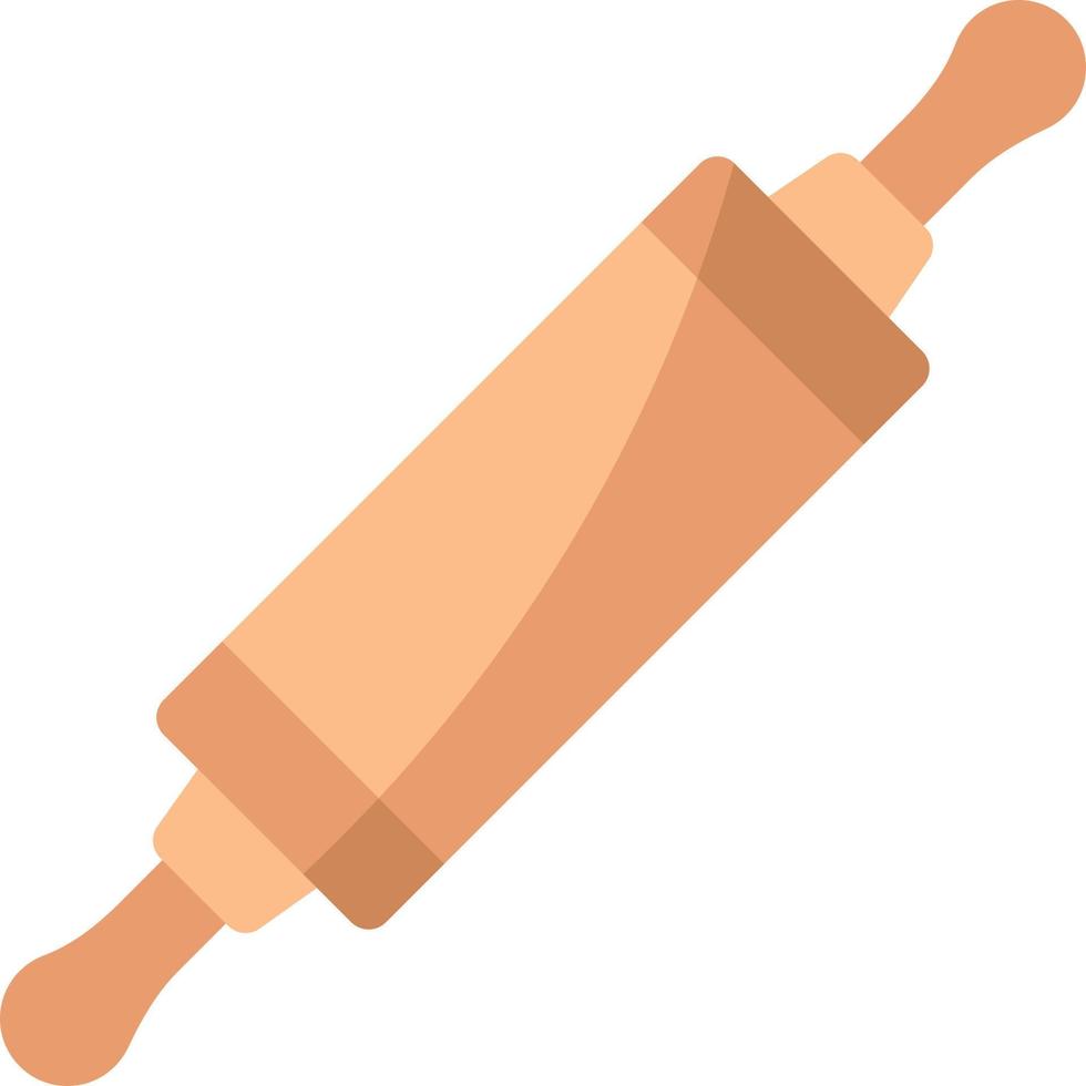 rolling pin line icon illustration vector
